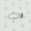 Classic Mid Century Sapphire Engagement Ring