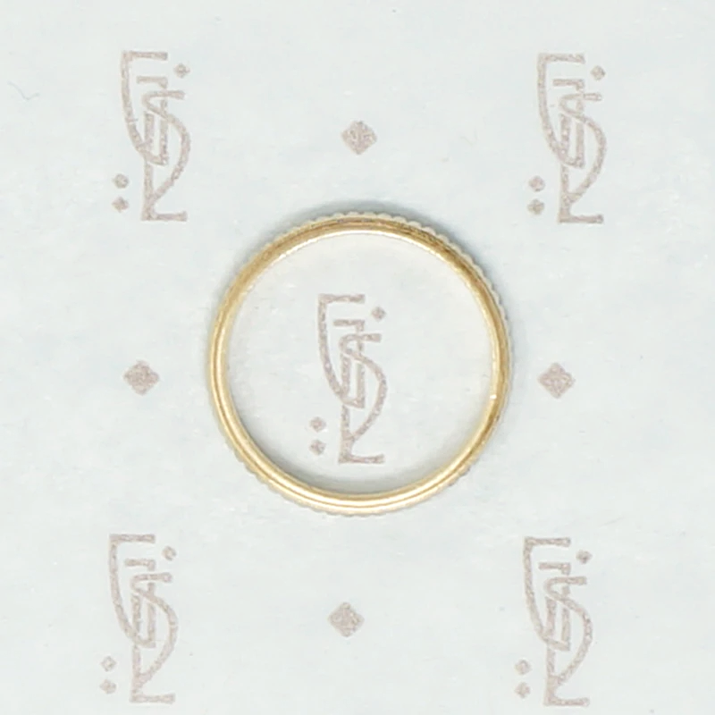 Unusual Two Tone Art Deco Band