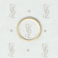 Unusual Two Tone Art Deco Band