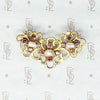 Exquisite Pink and Pearl Georgian Brooch