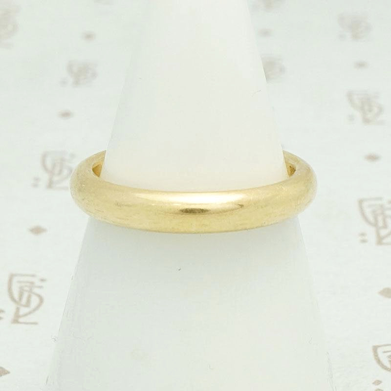 Chubby Antique Gold Wedding Band