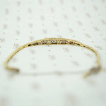 Sparkling Diamond Edwardian Panel Bracelet
