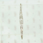 Sparkling Diamond Edwardian Panel Bracelet