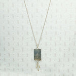 Refined Kingman Turquoise Pendant by J. Manuelito