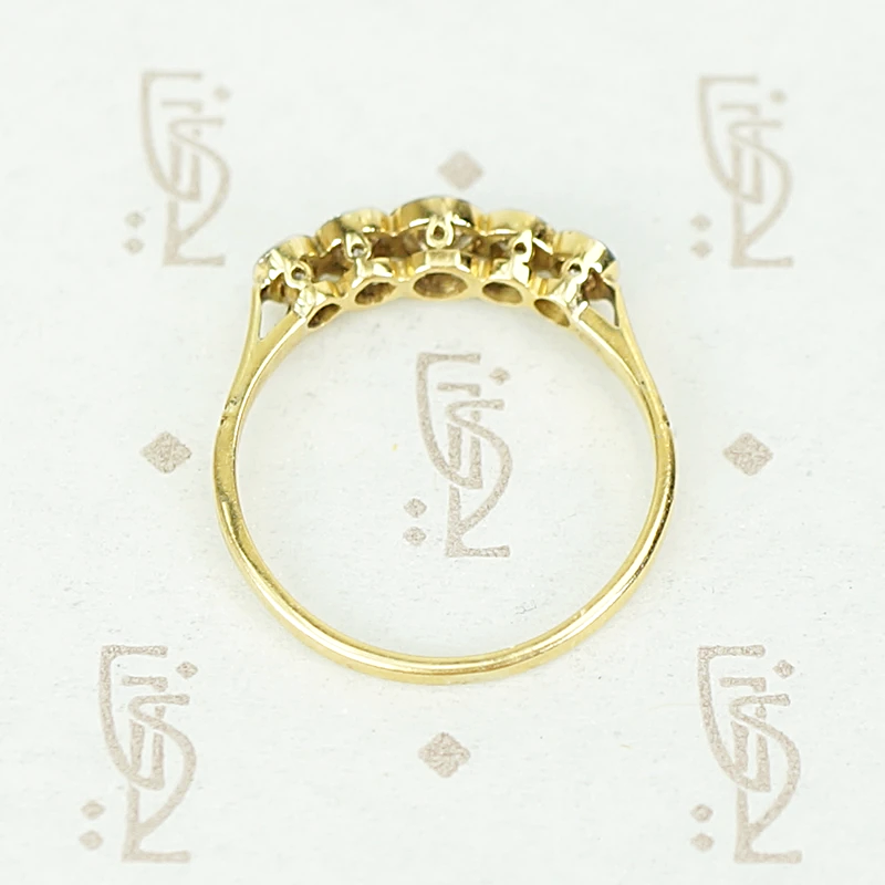 Beautiful Bezel Set Diamond Band