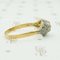Delightful Domed Rose Cut Diamond Ring