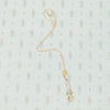 Limpid Moonstone Arts & Crafts Pendant in Gold