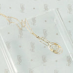 Limpid Moonstone Arts & Crafts Pendant in Gold