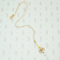 Lovely Diamond and River Pearl Lavalier