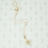 Montana Sapphire Lavalier Pendant with River Pearl