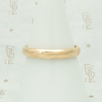 Mellow Rosy Gold Antique Wedding Band