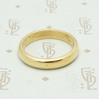 Lucky 1920s 18k Wedding Band