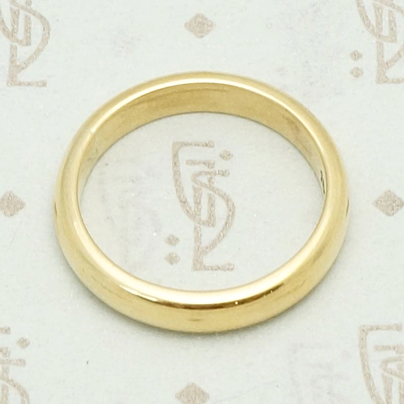Lucky 1920s 18k Wedding Band