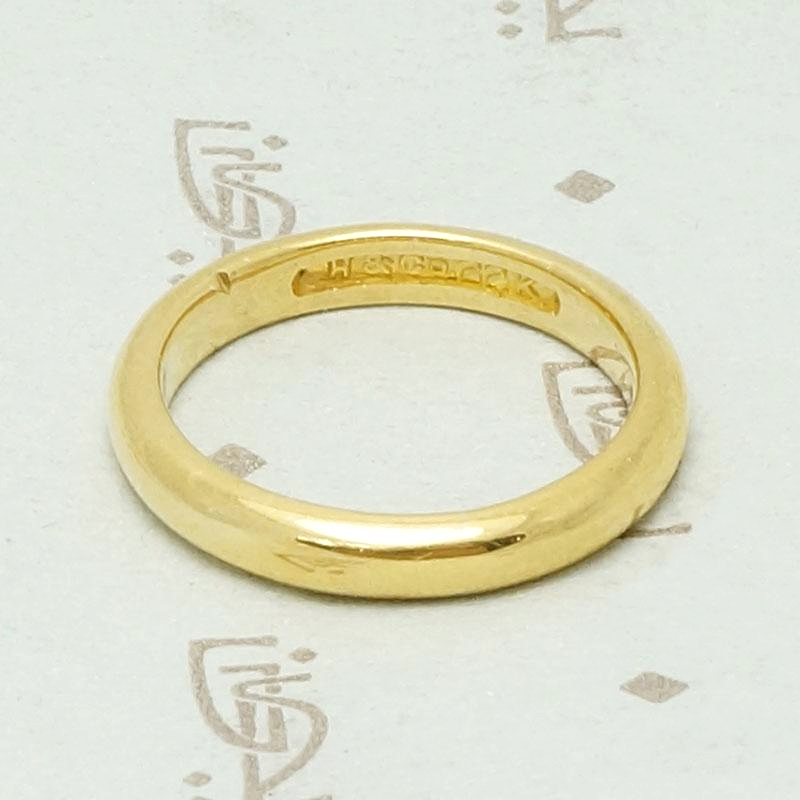 Heavy 22k Gold Band Circa 1900