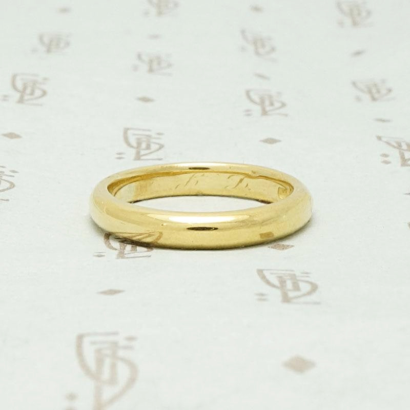 Heavy 22k Gold Band Circa 1900