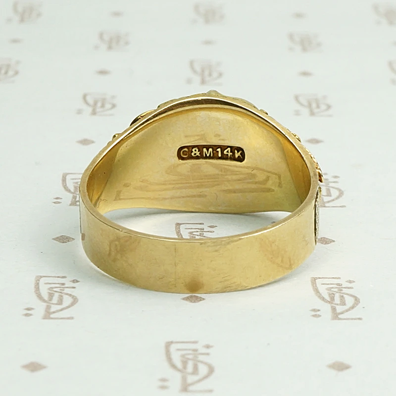 Exceptional Turn of the Century Signet Ring