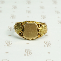 Exceptional Turn of the Century Signet Ring