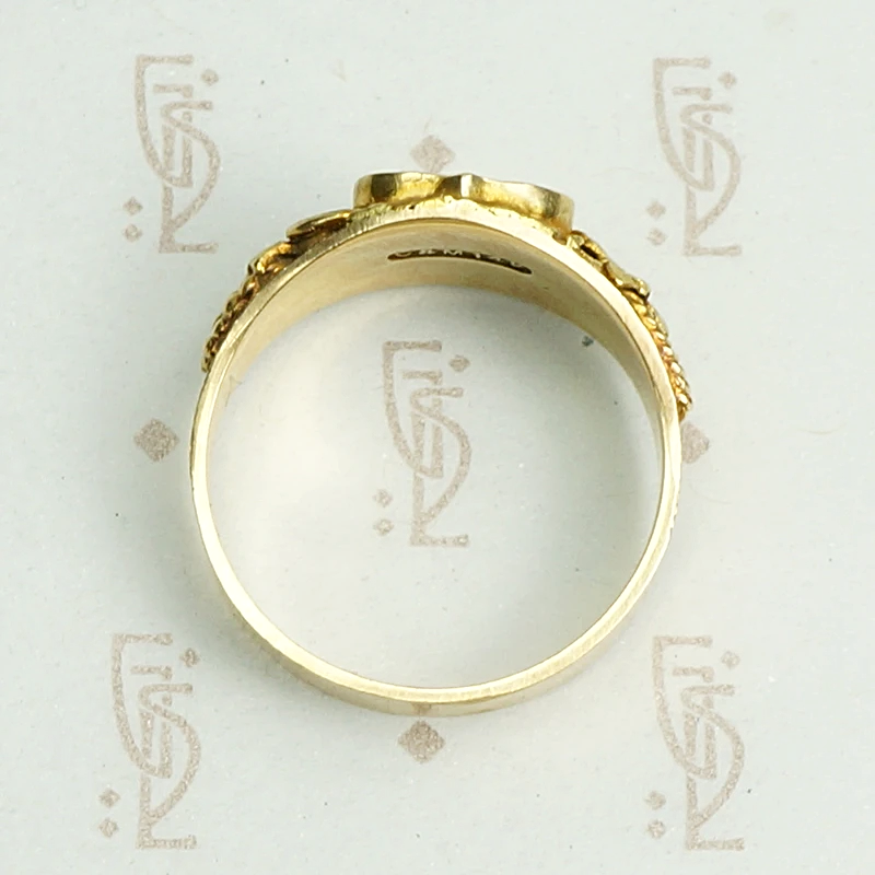 Exceptional Turn of the Century Signet Ring
