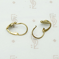 Darling French Hearts Earrings in 18k Gold
