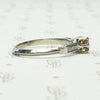 Vintage Fancy Yellow Diamond Engagement Ring
