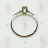 Vintage Fancy Yellow Diamond Engagement Ring