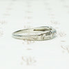 The Little Beauty Art Deco Diamond Band