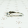 The Little Beauty Art Deco Diamond Band