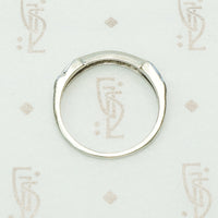 The Little Beauty Art Deco Diamond Band