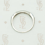 The Little Beauty Art Deco Diamond Band