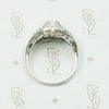 Edwardian Diamond & Filigree Bombé Ring