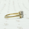 Gorgeous Geometric Two Tone Diamond Ring