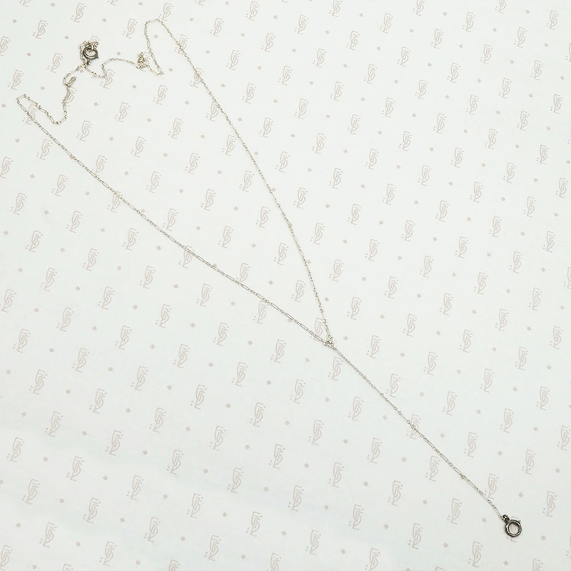 Delicate Silver Lorgnette Chain