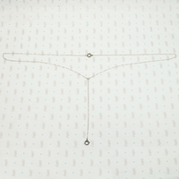 Delicate Silver Lorgnette Chain