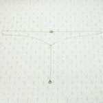 Delicate Silver Lorgnette Chain