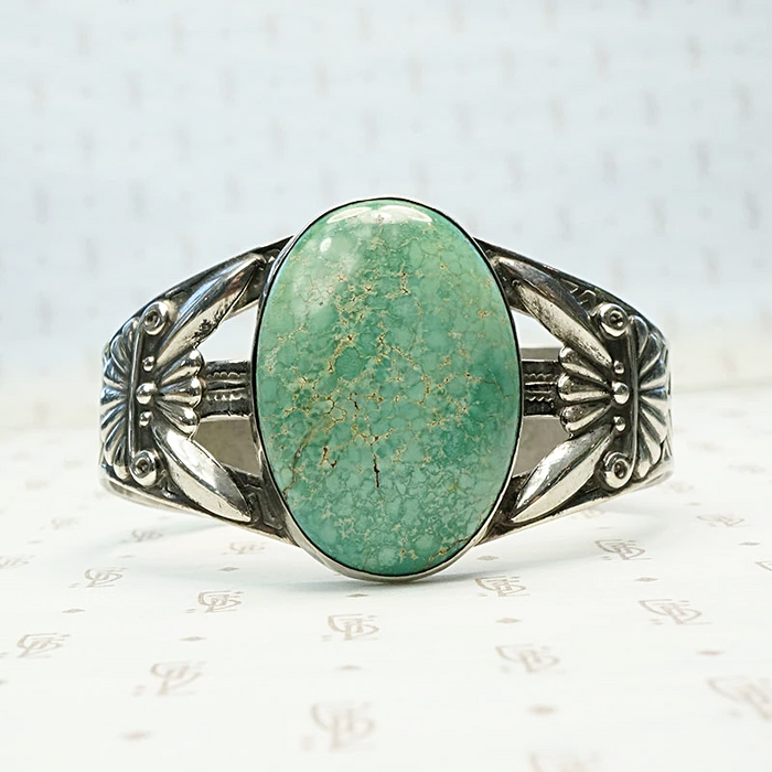 Maisels of Albuquerque Turquoise & Sterling Cuff