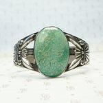 Maisels of Albuquerque Turquoise & Sterling Cuff