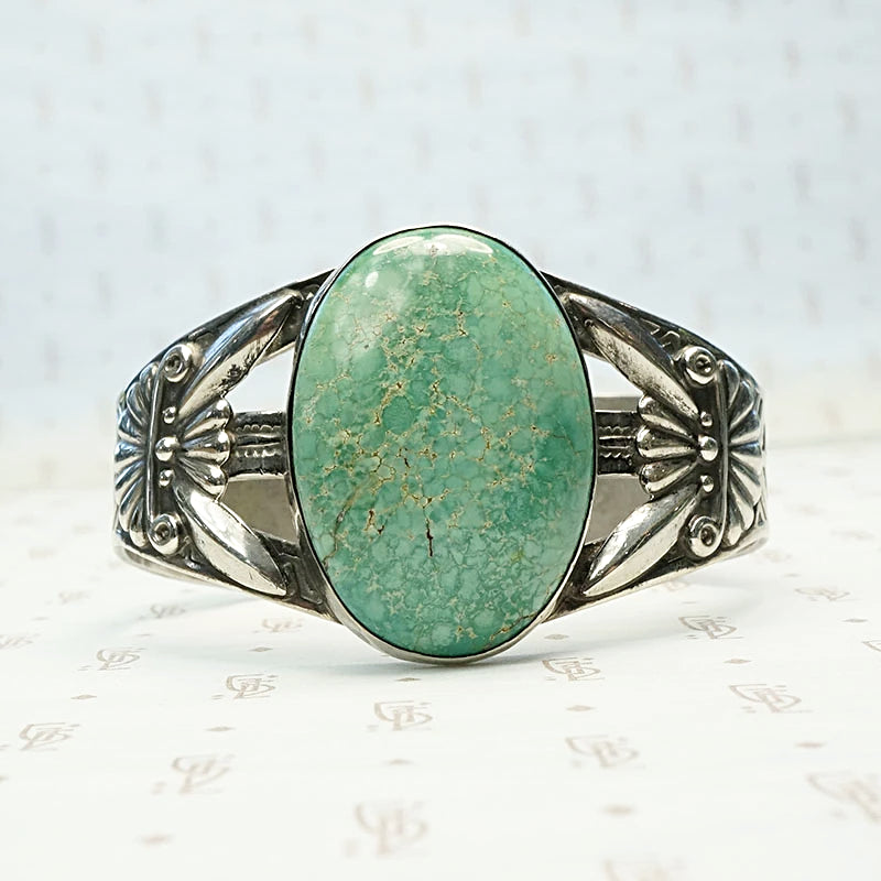 Maisels of Albuquerque Turquoise & Sterling Cuff