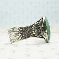 Maisels of Albuquerque Turquoise & Sterling Cuff
