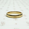 Chubby 1950s Yellow Gold Wedding Band