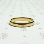 Chubby 1950s Yellow Gold Wedding Band