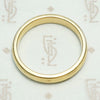 Chubby 1950s Yellow Gold Wedding Band