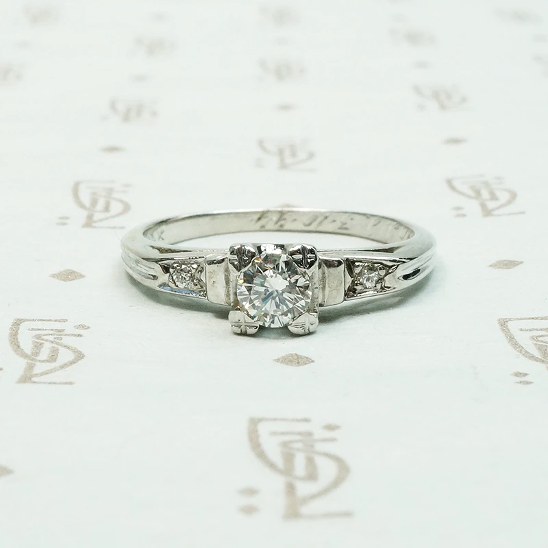 Affordable Engagement Ring with Wonderful Details