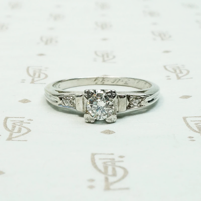 Affordable Engagement Ring with Wonderful Details