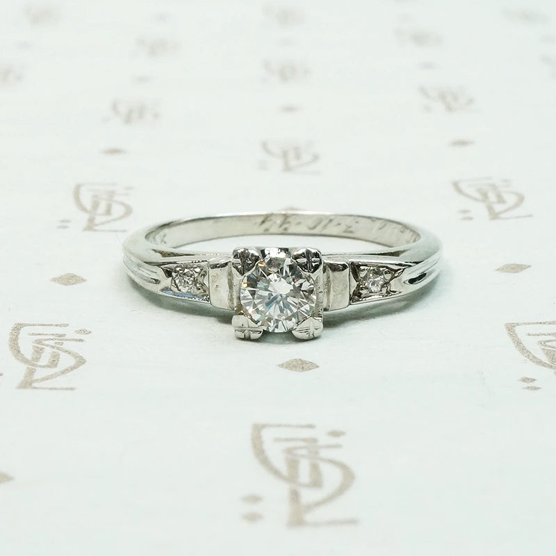 Affordable Engagement Ring with Wonderful Details