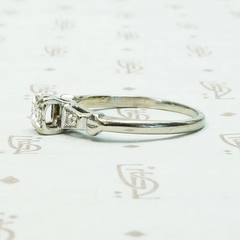 Sweet 1950s Diamond Engagement Ring