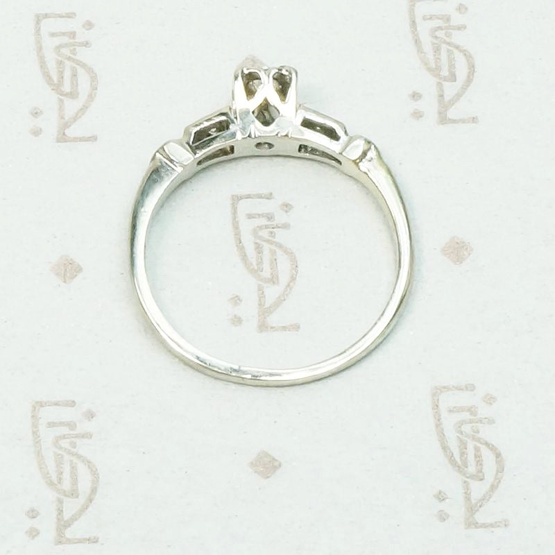 Sweet 1950s Diamond Engagement Ring