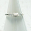 Classic Mid Century Baguette Diamond Band