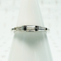Mid Century Baguette Band in Fab Condition
