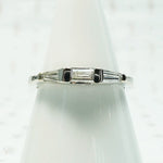 Mid Century Baguette Band in Fab Condition