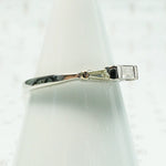 Mid Century Baguette Band in Fab Condition